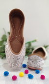 Wedding Wear Embroidered 3 Punjabi Jutti
